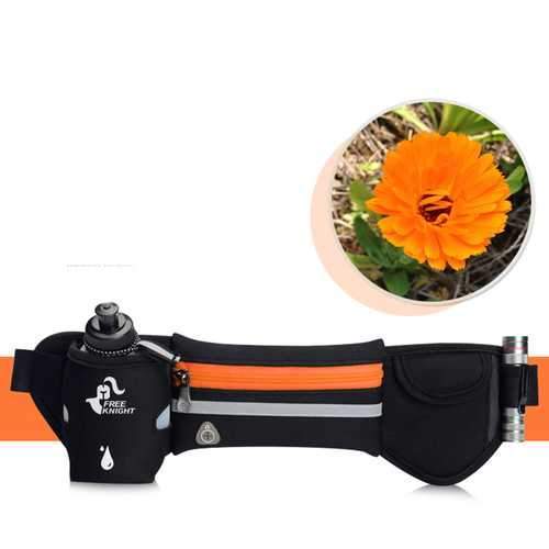Free Knight Sports Reflective Waist Bag Bottle Pouch iPhone 7 Plus Holder With Earphone Hole