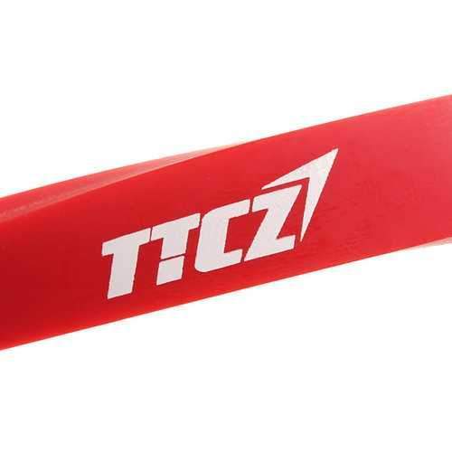 Red Fitness Elastic Belt Resistance Bands Strength Training Exercise Pulling Strap