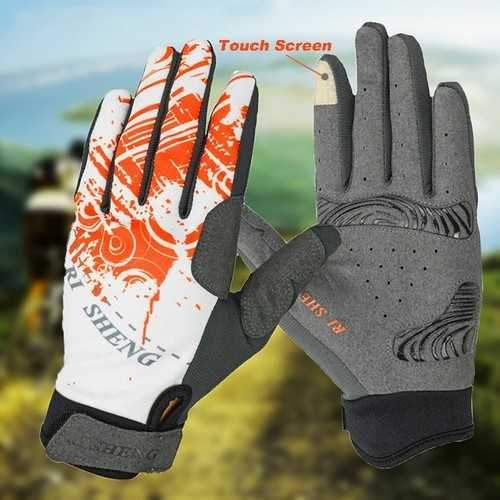 Cycling Bike Bicycle Gloves Riding Touch Screen Gloves Full Fingers Gloves