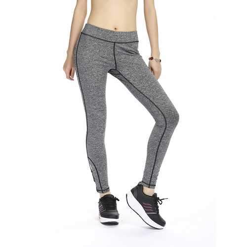 Women Elastic Leg Cross Quick Drying Tight Running Yoga WorkouT-pants Leggings