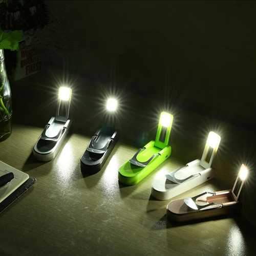 Multifunctional Outdoor Portable Power Bank With Clip LED Light For Night Runner