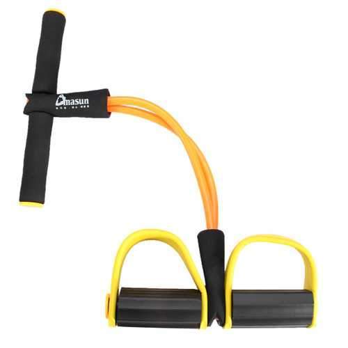 Multifunction-abdominal Elasicity Resistance Bands Fitness Equipment Expander Pedal Exercise Device