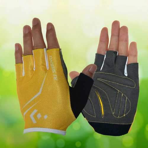 RI SHENG Breathable Cycling Glove Men Women Sports Bike Bicycle Cycling Short Half Finger Gloves