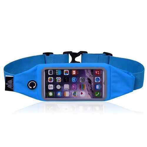 AONIJIE Sports Waist Belt Bag Pack 4.7/5.5 Inch Touch Screen Phone Case Holder Marathon Running