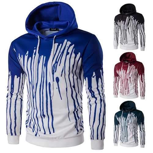 Mens 3D Printing Fashion Hoodies Sweatshirt