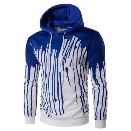 Mens 3D Printing Fashion Hoodies Sweatshirt