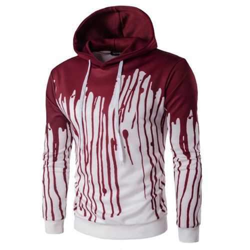 Mens 3D Printing Fashion Hoodies Sweatshirt