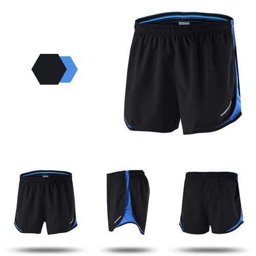 Mens Marathon Running Quick Drying Shorts Training Fitness Sports Shorts