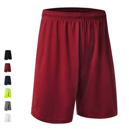 Loose Breathable Running Basketball Shorts Quick Dry  Knee Length Sports Pants for Men