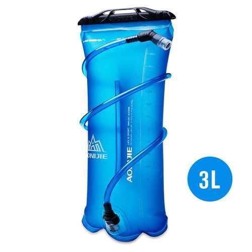 AONIJIE 1.5L 2L Drinking Water Bladder Bag Sports Folding TPU Hydration Pack For Running Climbing