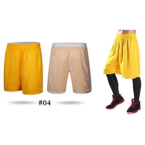 Summer Basketball Running Speed Dry Shorts Men's Double-Way Breathable Loose Beach Shorts