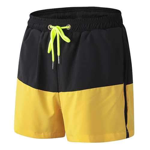 Men's Running Training Casual Sports Shorts Loose Breathable Drawstring Elastic Waist Quick Drying Jo