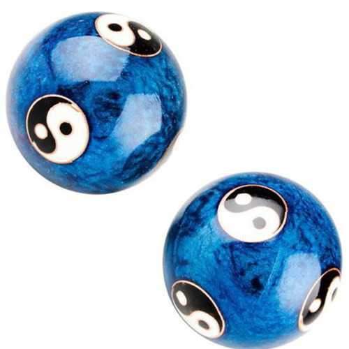 Chinese Health Ball Daily Exercise Stress Relief Handball Therapy Massager Balls