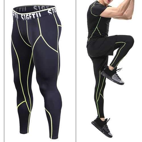 PRO Sports Compression Speed Dry Tight Pants High Stretch Running Fitness Pants