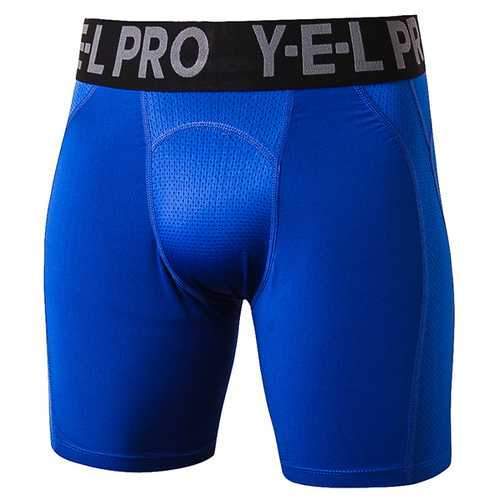 PRO Men's Sport Fitness Training Running Shorts Casual Stretch Quick Dry Breathable Shorts