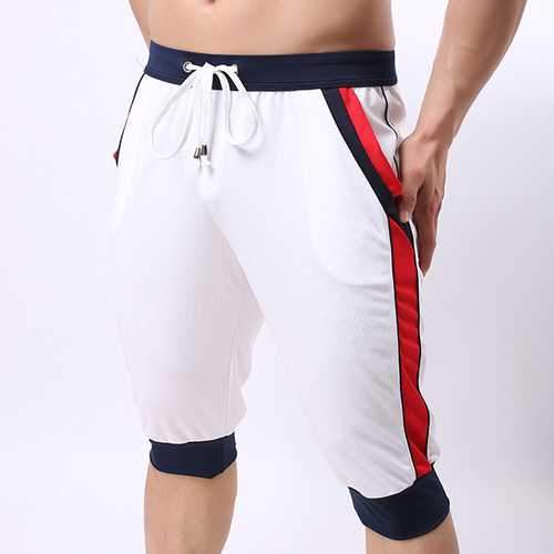 PRO Fitness Jogger Running Sweatpants Men's Casual Drawstring Sports Shorts