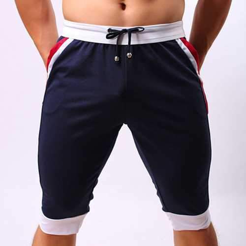 PRO Fitness Jogger Running Sweatpants Men's Casual Drawstring Sports Shorts