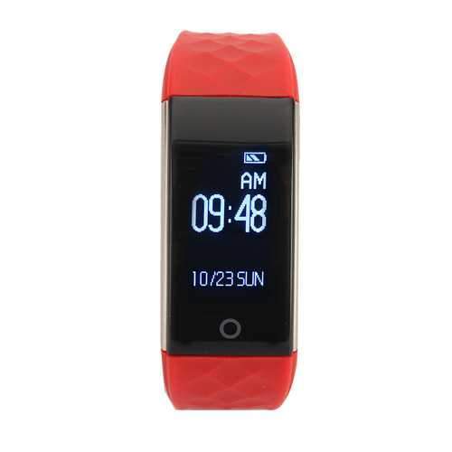 bluetooth S2 0.96 inch Smart Heart Rate Sport Fitness Tracker Wristband Bracelet