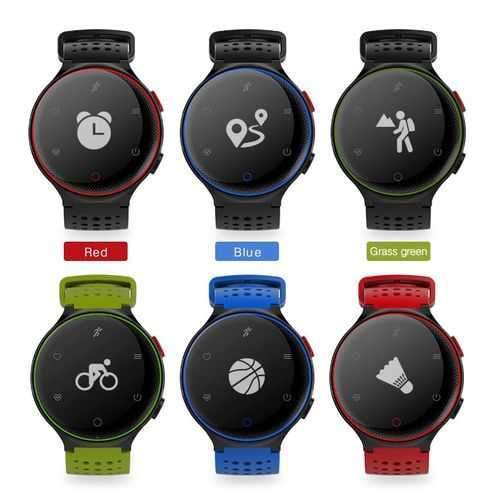 X2 0.96inch Heart Rate Monitor Pedometer WaterProof Smart Bracelet For iphone Samsung Xiaomi Redmi