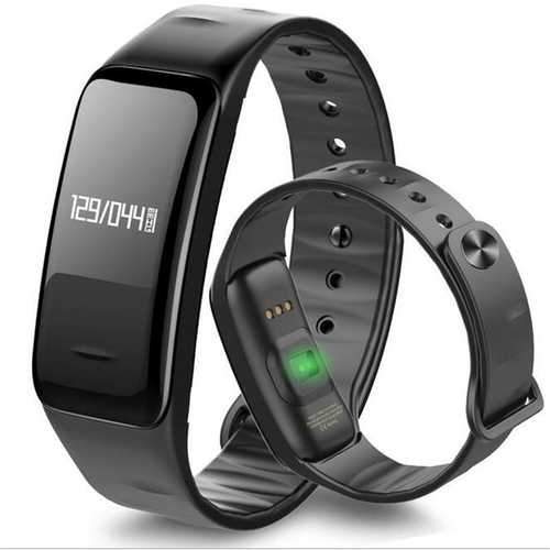 C1 Blood Pressure Oxygen Heart Rate Pedometer Smart Wrist Band Bracelet Watch for Samsung Xiaomi 6