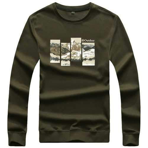 Outdoor Thick Cotton Long Sleeve Sweatshirt