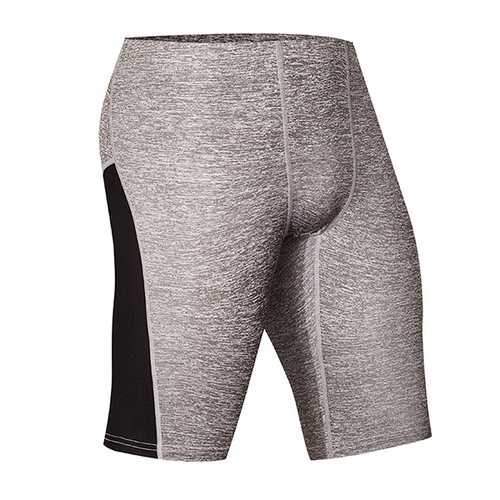 PRO Compression Flower Yarn Sports Tights Pants Men's Quick Drying Fitness Shorts