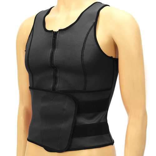 IPRee Waist Trainer Sweat Belt Sauna Suit Tops Sport Body Shaper Slimming Corset Vest