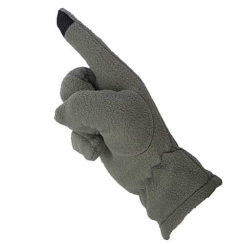 BIKIGHT Autumn Winter Screen Touch Fleece Glove Outdoor Windproof Warm Sensitive Touch Gloves