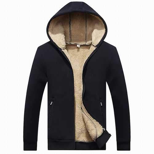 Cashmere Thick Warm Coat Hoodies Thermal Hoodies Sweatshirts