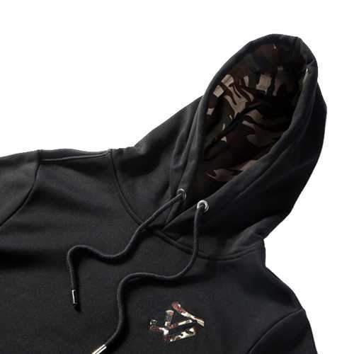 Camouflage Hat Stylish Hoodies Cotton Sport Hooded Tops