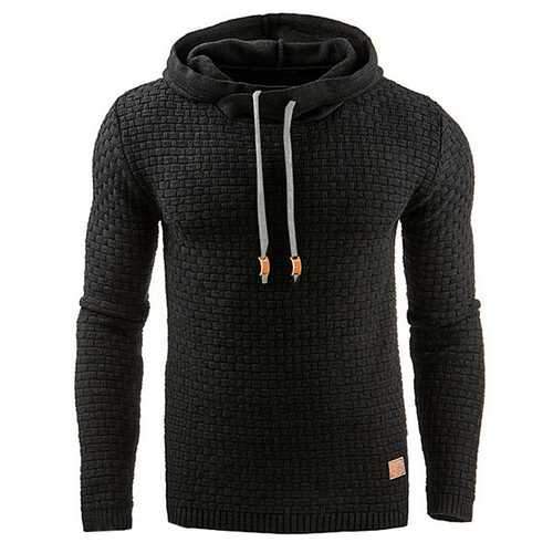 Warm Jacquard Sweater Hoodies Casual Hoodies Sweatshirts