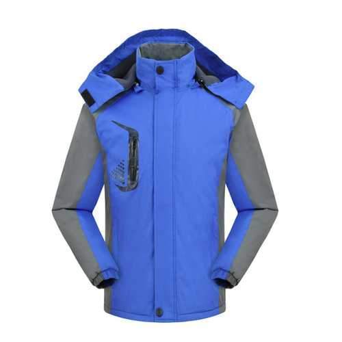 Women Outdoor Thicken Hooded Mountaineer Jacket