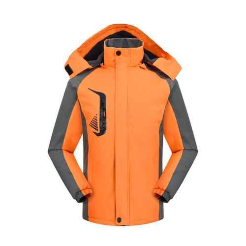 Women Outdoor Thicken Hooded Mountaineer Jacket