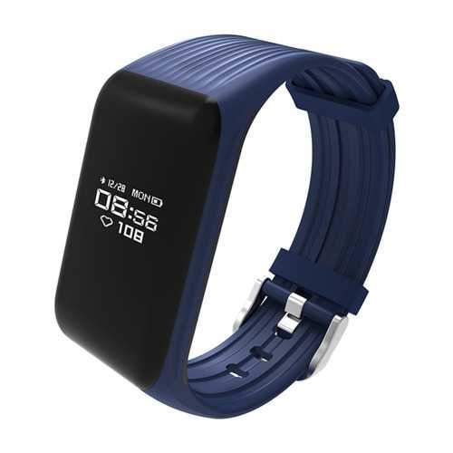 Fitness Activity Tracker Real-time Heart Rate Monitor Waterproof Smart Wristband