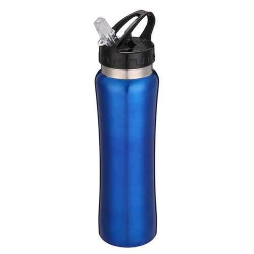 Insulated Stainless Steel Sports Water Bottle Leakproof 550ml Vacuum Thermos Cup