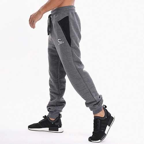 Men's Leisure Elastic Waist Drawstring Sports Pants