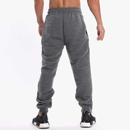 Men's Leisure Elastic Waist Drawstring Sports Pants