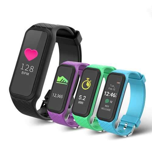 Bakeey X2 Colorful Screen Heart Rate Sleep Monitor Fitness Tracker bluetooth Smart Wristband