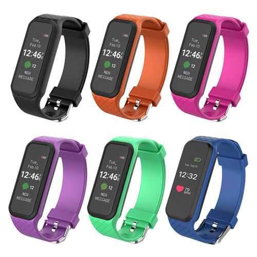 Bakeey X2 Colorful Screen Heart Rate Sleep Monitor Fitness Tracker bluetooth Smart Wristband