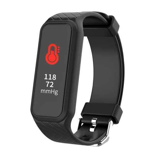 Bakeey X3 Blood Pressure Heart Rate Monitor Pedometer Fitness Tracker bluetooth Smart Wristband