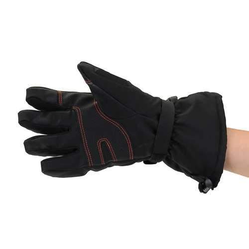 WARMSPACE Touchscreen  Temperature Adjustment 2x 5600mAh Batterie Winter Cycling Motorcycle Gloves Full Finger