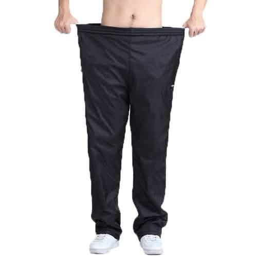 Mens Plush Warmth Leisure Pants Breathable Sports Pants