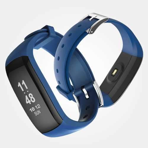 Bakeey P6plus 0.87inch OLED Heart Rate Monitor Pedometer Messages Display Sport Smart Bracelet