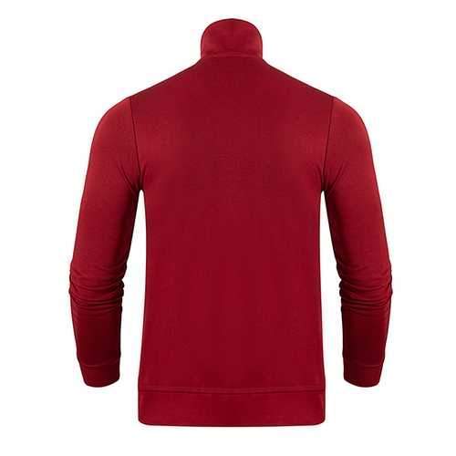 Men's Fashion Double Zipper Stand Collar Sweatshirt