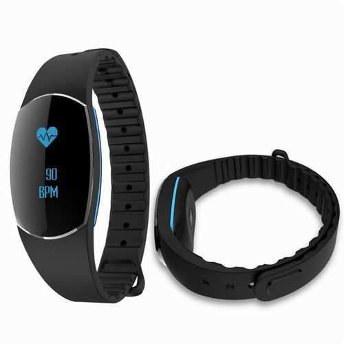 SH09U Heart Rate Monitor Waterproof IP68 bluetooth Pedometer Smart Wristband for Mobile Phone