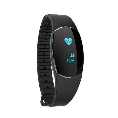 SH09U Heart Rate Monitor Waterproof IP68 bluetooth Pedometer Smart Wristband for Mobile Phone