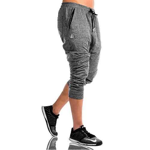 Men's Casual Fitness Training Running Feet Trousers