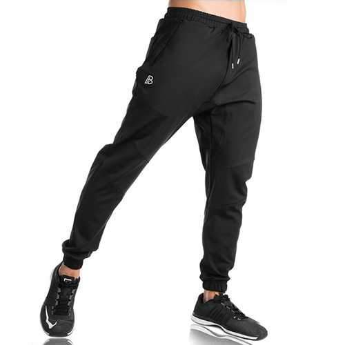 Men's Casual Fitness Training Running Feet Trousers