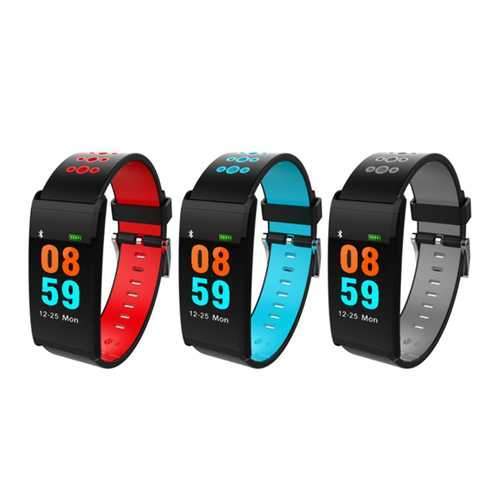 Bakeey X20 0.96inch IP68 Waterproof Blood Pressure Heart Rate Monitor bluetooth Smart Wristband