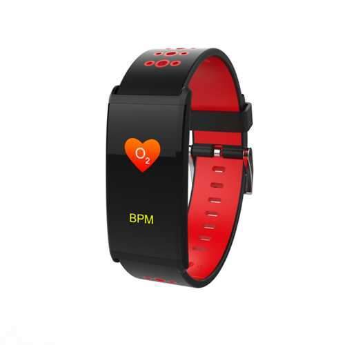 Bakeey X20 0.96inch IP68 Waterproof Blood Pressure Heart Rate Monitor bluetooth Smart Wristband